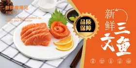 三文鱼海报