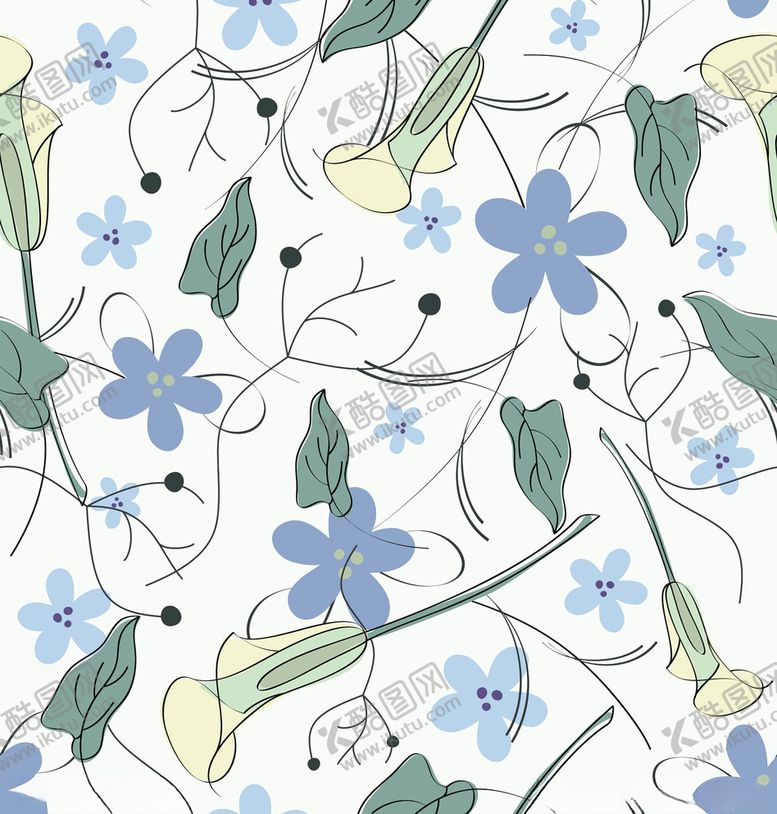 编号：82568410312103538434【酷图网】源文件下载-印花图案