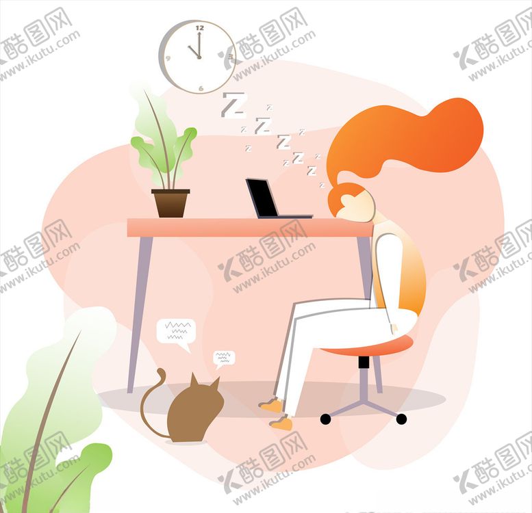 编号：32160509091027178228【酷图网】源文件下载-生活人物插画