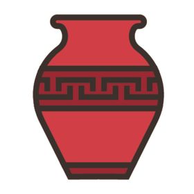 简笔矢量中国文化元素
