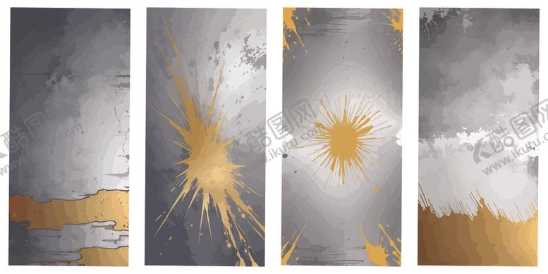 编号：77966111241354031792【酷图网】源文件下载-金色抽象艺术背景