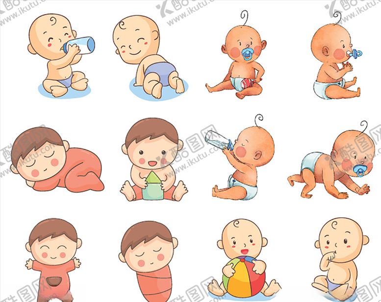编号：80688505090515009098【酷图网】源文件下载-母婴图标素材矢量