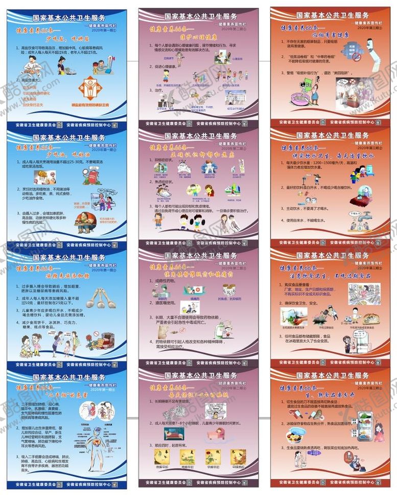 编号：81069801141029418109【酷图网】源文件下载-健康素养宣传栏