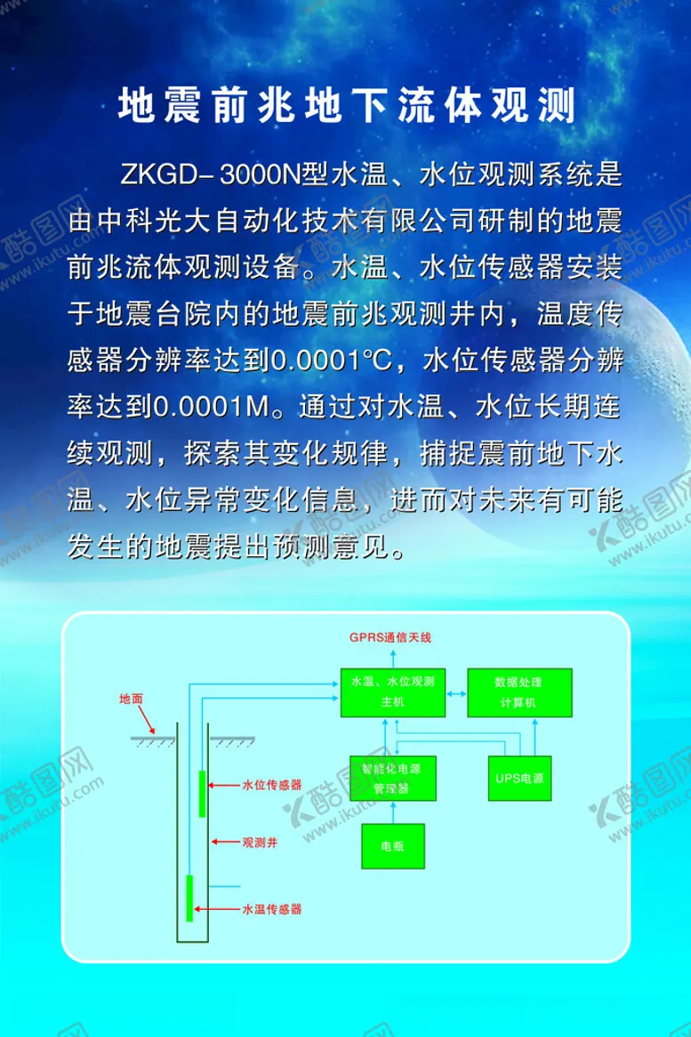 编号：36439102252237061729【酷图网】源文件下载-地震前兆地下流体观测