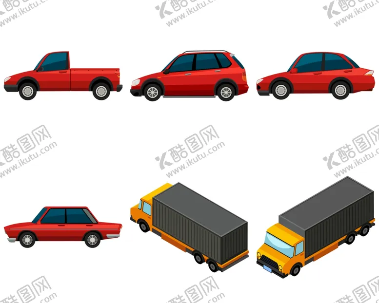编号：27343506231455313185【酷图网】源文件下载-卡通汽车