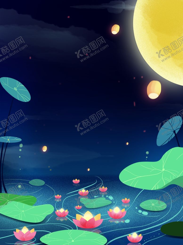编号：62813706261206434692【酷图网】源文件下载-下元节传统节日下元节海报