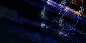 时尚背景办公公司文化展板科技感高科技