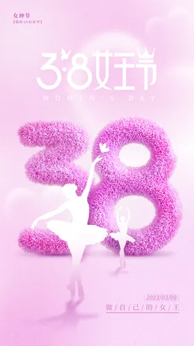 38女王节海报