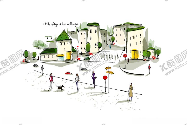 编号：38641309210002192950【酷图网】源文件下载-风景建筑