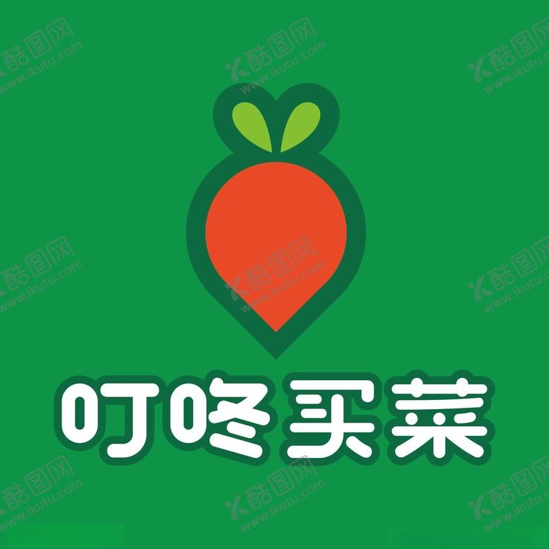编号：11435801291856071593【酷图网】源文件下载-叮咚买菜LOGO
