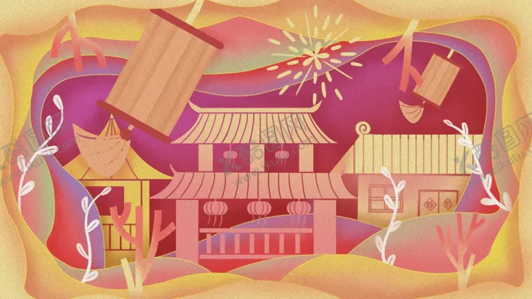 编号：70092703160921218919【酷图网】源文件下载-元宵插画