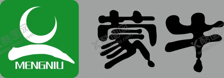 编号：45745504280809371696【酷图网】源文件下载-蒙牛logo