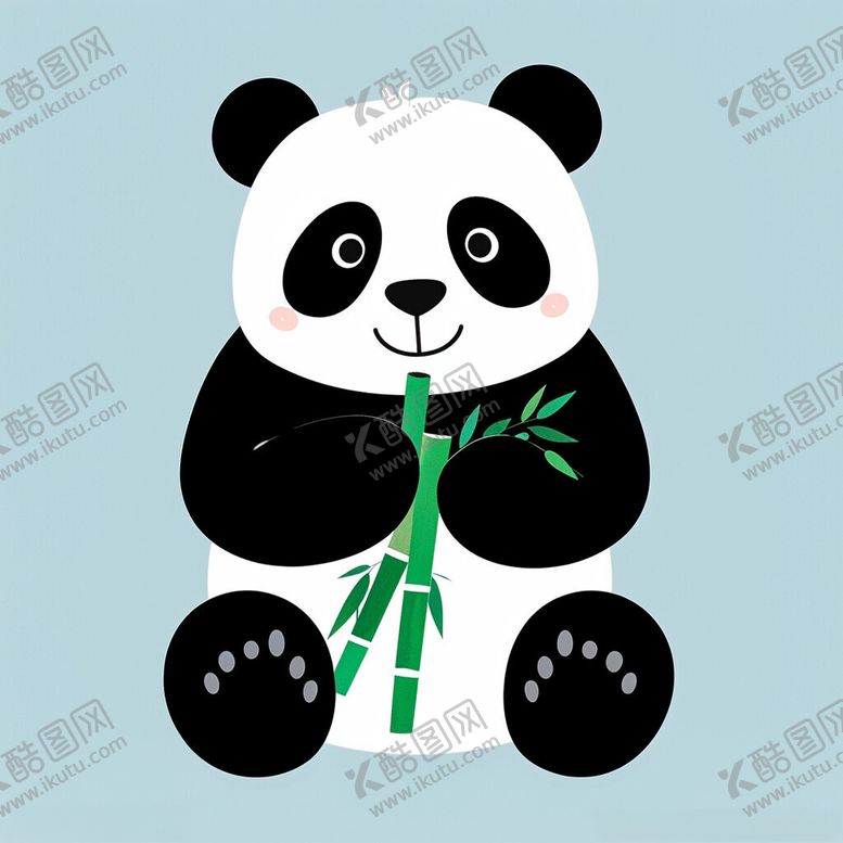 编号：54065102190432128894【酷图网】源文件下载-卡通大熊猫