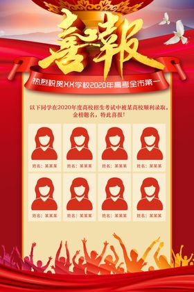 高考喜报