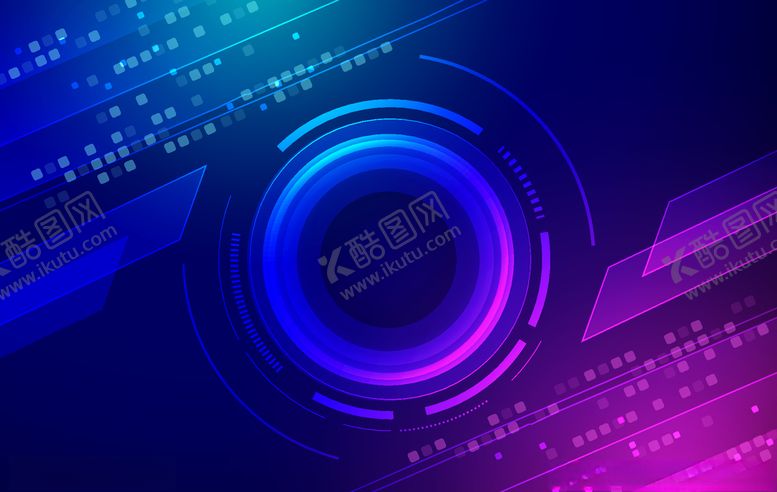 编号：67275210041051025252【酷图网】源文件下载-蓝色科技背景