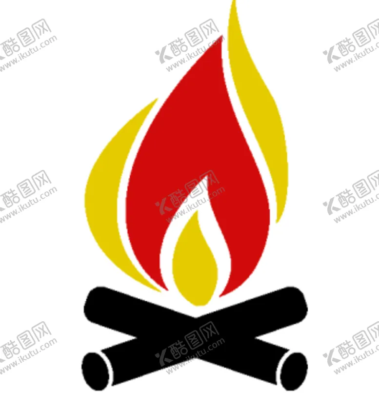 编号：63534607030924387359【酷图网】源文件下载-燃烧火焰火堆起火柴火