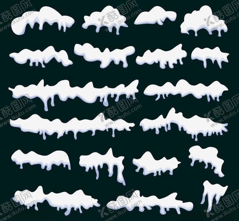 编号：69669602282035184539【酷图网】源文件下载-积雪插画