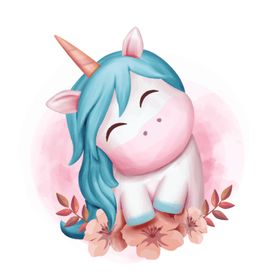 水彩动物呆萌幼儿园背景墙儿童背景墙卡通可爱