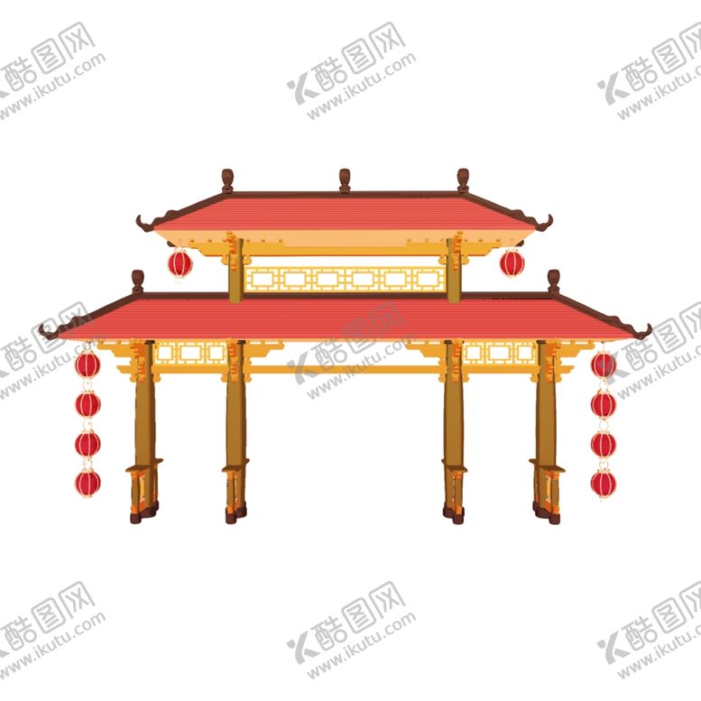 编号：99165309190202296912【酷图网】源文件下载-古风建筑