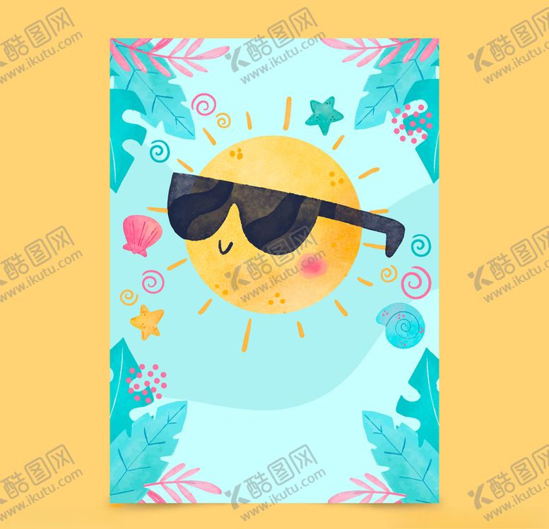 编号：84098410140947393326【酷图网】源文件下载-你好夏天