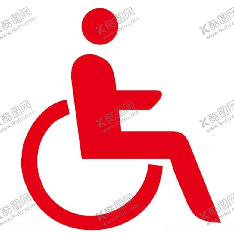 编号：75873009191610362222【酷图网】源文件下载-矢量残疾人标志