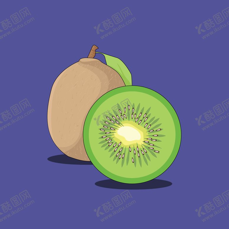 编号：14708210080732444865【酷图网】源文件下载-卡通猕猴桃