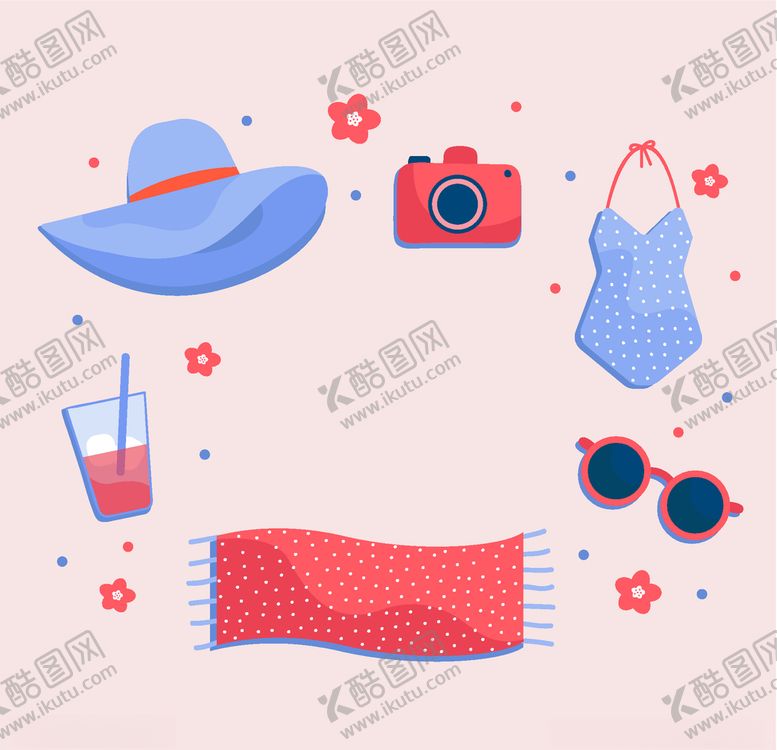 编号：90451109221449195452【酷图网】源文件下载-夏日元素