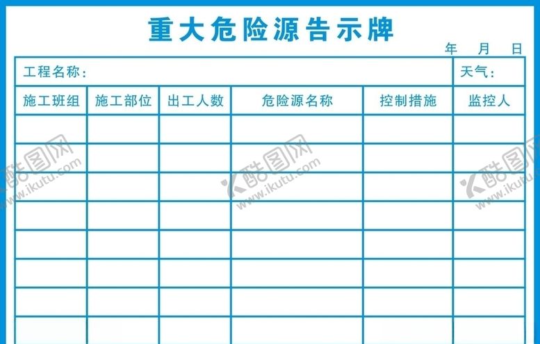 编号：87469809260049269814【酷图网】源文件下载-重大危险源告示牌
