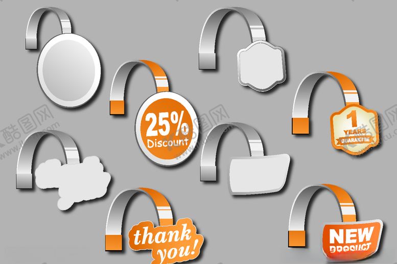 编号：18424109281017577852【酷图网】源文件下载-矢量标签素材