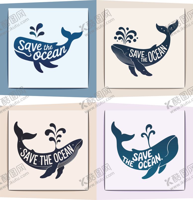 编号：50726310312356215114【酷图网】源文件下载-鲸鱼图案印章