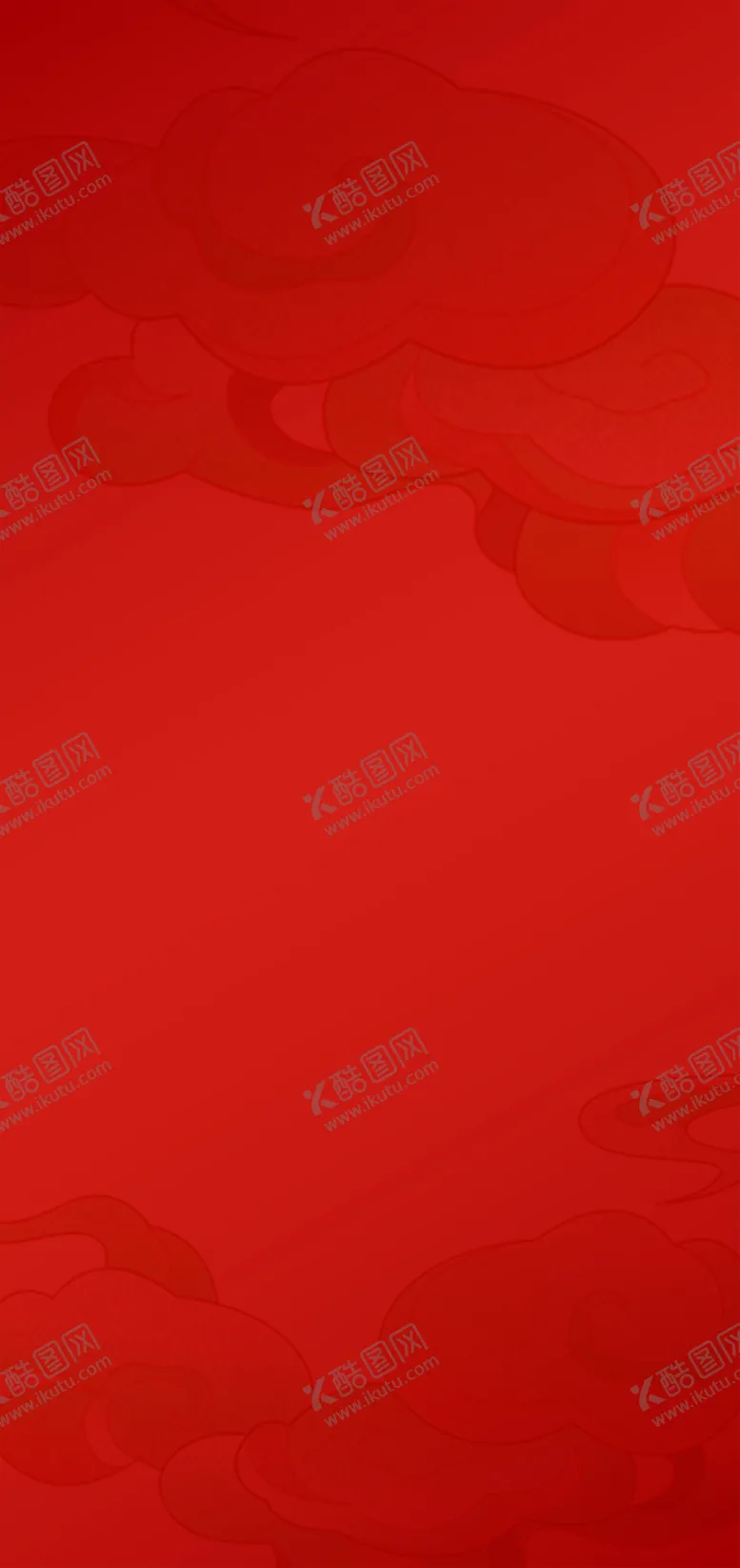 编号：39853503011233275202【酷图网】源文件下载-新中式红色底纹背景素材祥云