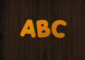 字体样机特效烫金效果