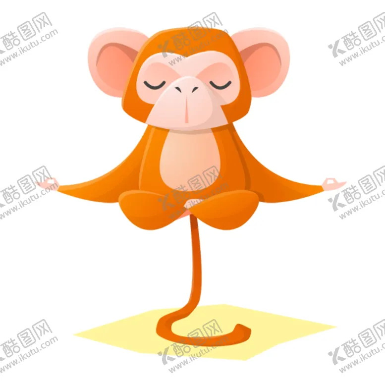 编号：87970802201640044372【酷图网】源文件下载-卡通猴子插画