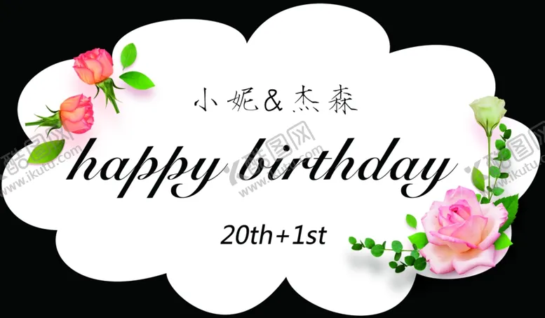 编号：75557402201514211146【酷图网】源文件下载-生日异形牌