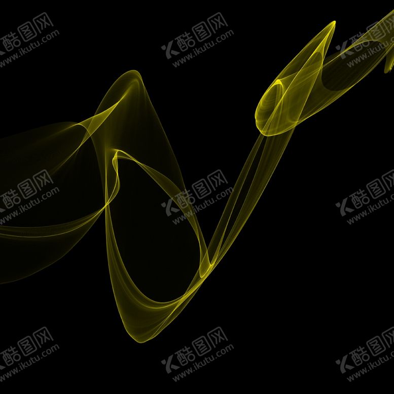 编号：97665909190815308798【酷图网】源文件下载-黄色飘带