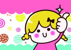 卡通小女孩