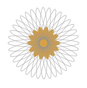 几何花