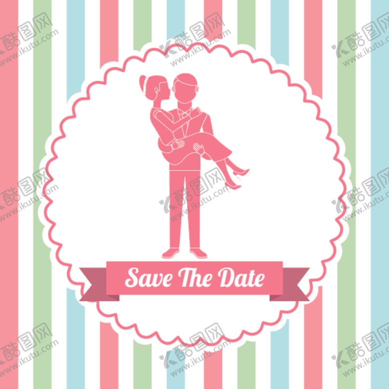 编号：65041209171302151146【酷图网】源文件下载-情侣卡通小人心形设计背景爱心