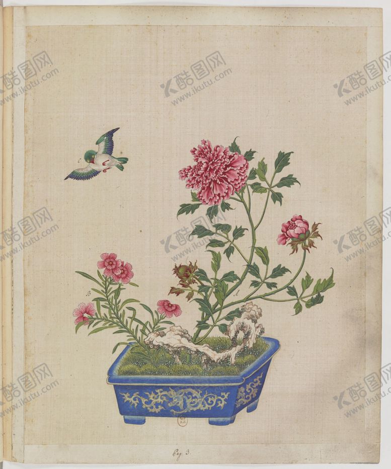 编号：21454503291457105755【酷图网】源文件下载-盆景花鸟