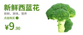 西蓝花食品海报蔬菜