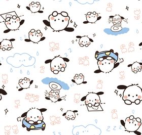 大牌卡通T恤200DPI动漫动画印花