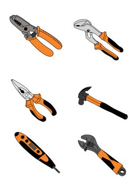 汽车维修工具图标