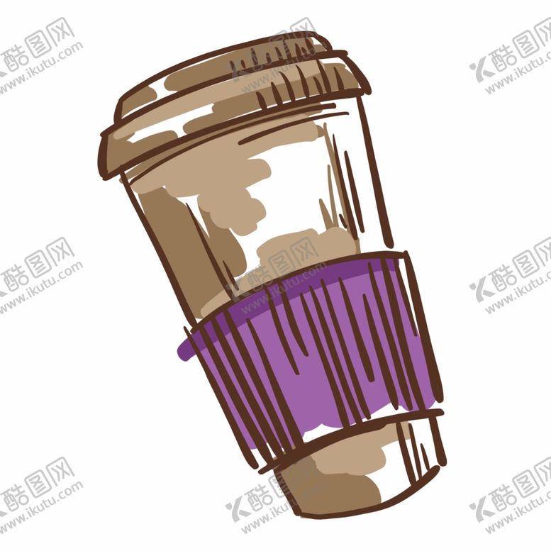 编号：92051106240951373719【酷图网】源文件下载-手绘卡通奶茶
