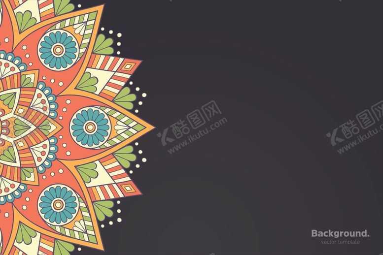 编号：63839509150426547940【酷图网】源文件下载-图案花纹曼陀罗
