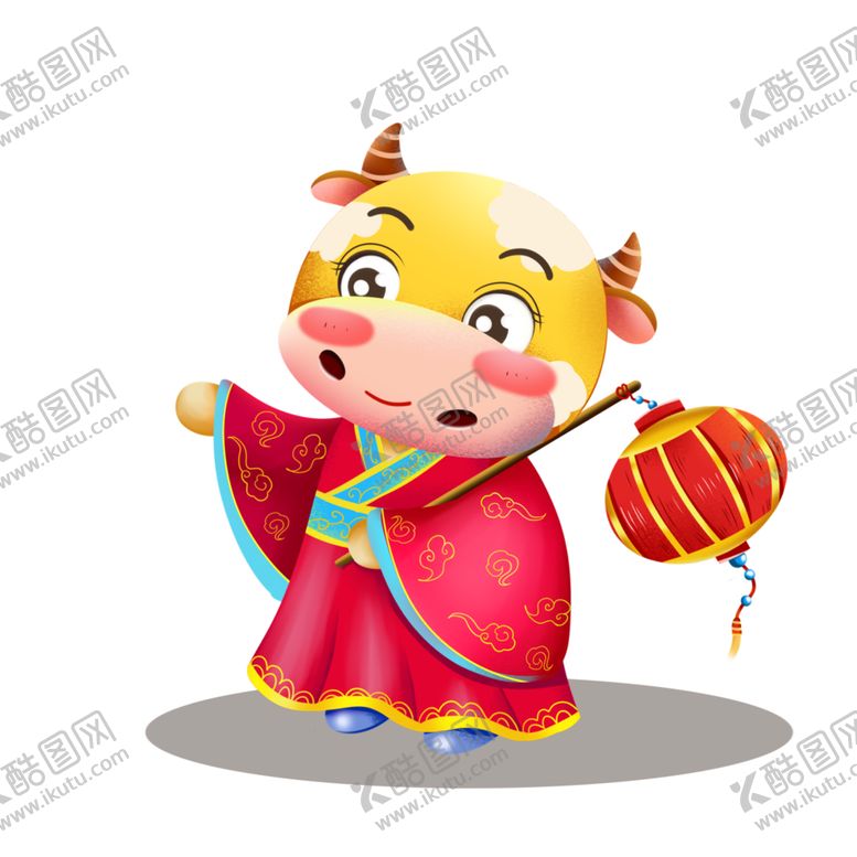 编号：53213607041332047151【酷图网】源文件下载-卡通牛形象