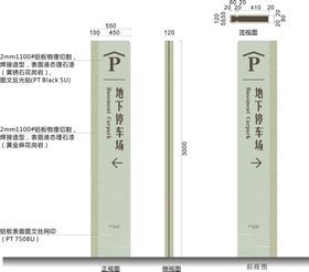 门牌标识矢量源文件