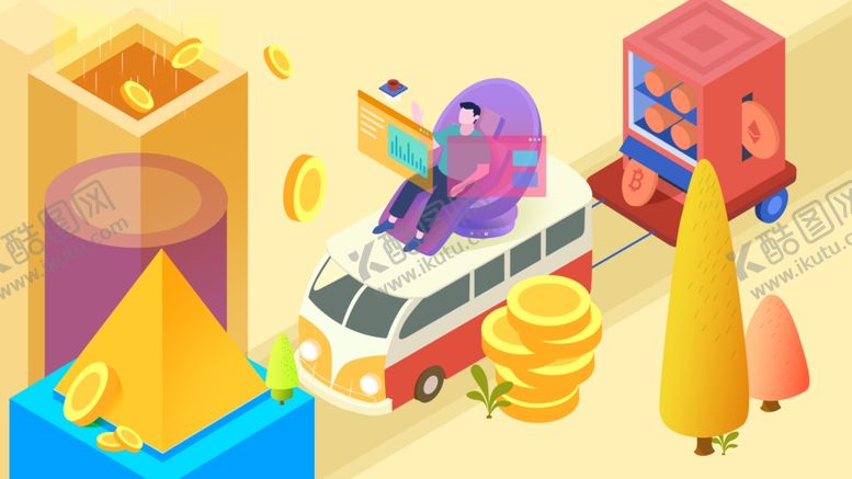 编号：36253309231539061320【酷图网】源文件下载-未来科技插画图案