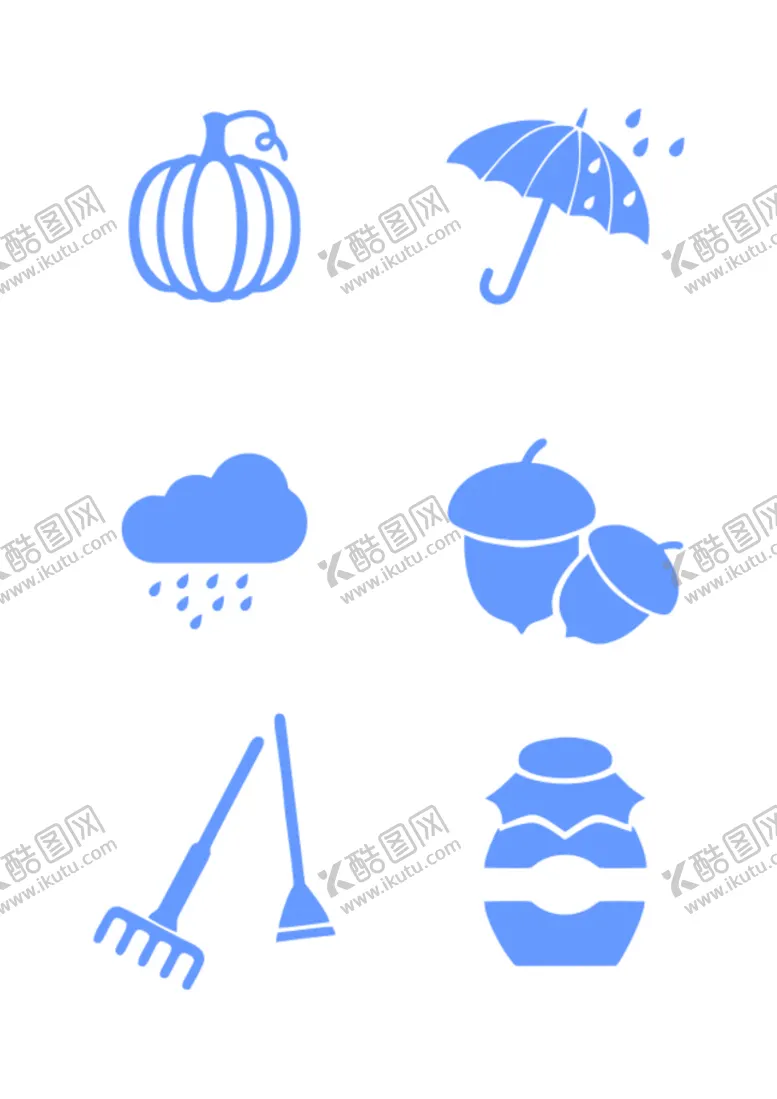 编号：27986110100445117361【酷图网】源文件下载-南瓜雨伞矢量图