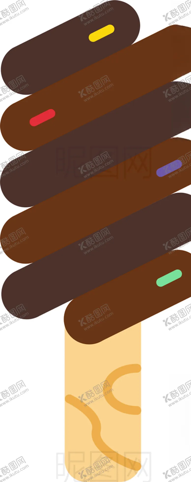 编号：68134106272316573594【酷图网】源文件下载-巧克力雪糕