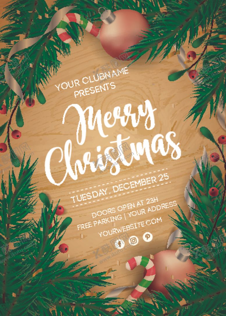 编号：96243109251327169025【酷图网】源文件下载-圣诞海报